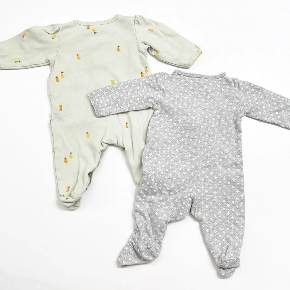 Carter's baby girls footies